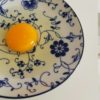 朝顔の色水でのｐＨ実験で使用した卵の白身